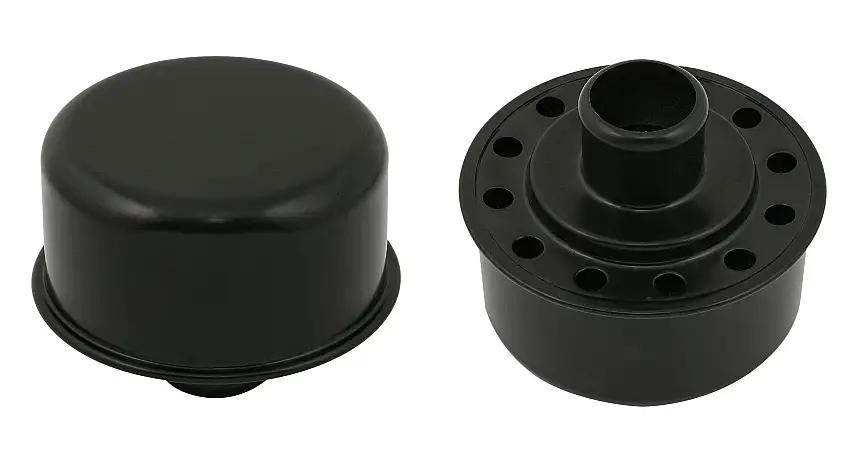 Mr. Gasket 9810BP Mr. Gasket Push-On Breather - Flat Black