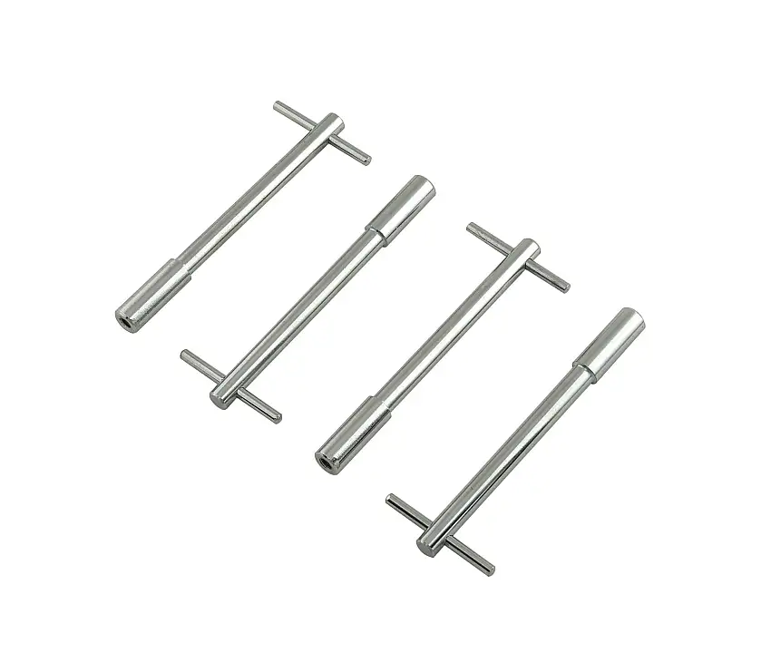 Mr. Gasket 9820 Mr. Gasket Valve Cover T Wing Bolts - 1/4-20 x 5 Inch - Chrome Plated
