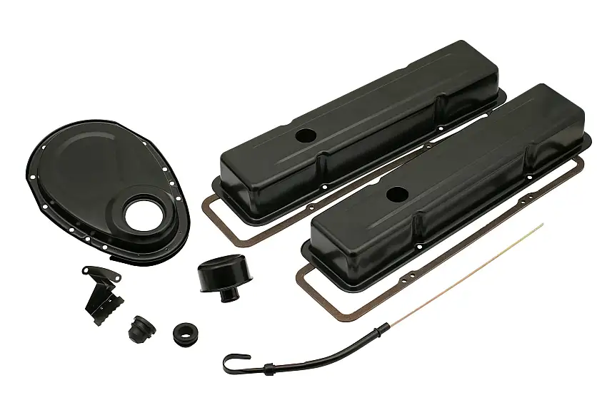 Mr. Gasket 9834BP Mr. Gasket Engine Dress Up Kit - Flat Black