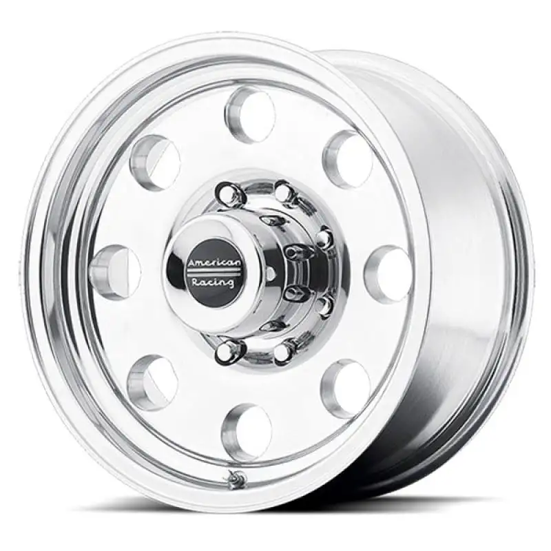 American Racing AR1725765 - BAJA - Size 15"x7", Bolt Pattern 5x4.5", Offset (-6mm), Backspacing 3.75" - Polished