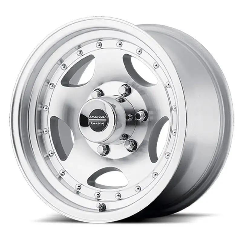 American Racing AR235173 - AR-23 - 15"x10", Bolt Pattern 5x5", Offset (-44mm), Backspacing 3.75" - Machined