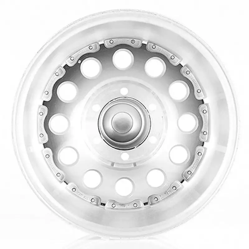 American Racing AR625765 - Outlaw II - Size 15"x7", Bolt Pattern 5x4.5", Offset (-6mm), Backspacing 3.75" - Machined