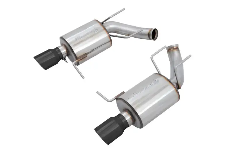 2011-2014 Ford Mustang GT 5.0L AWE Touring Edition Axle-Back Exhaust (Diamond Black Tips) | 3015-33094