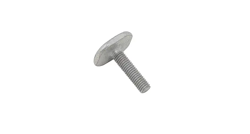 Rhino-Rack B015-BP M6 x 25mm Square Head Bolt (Galvanised) (4 Pack)