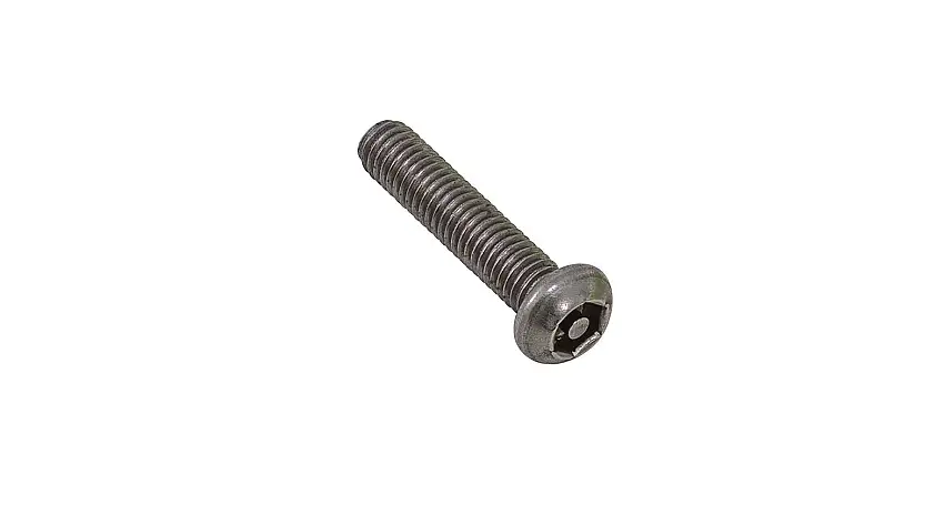 Rhino-Rack B063-BP M6 x 27mm Button Security Screw (Stainless Steel) (6 Pack)