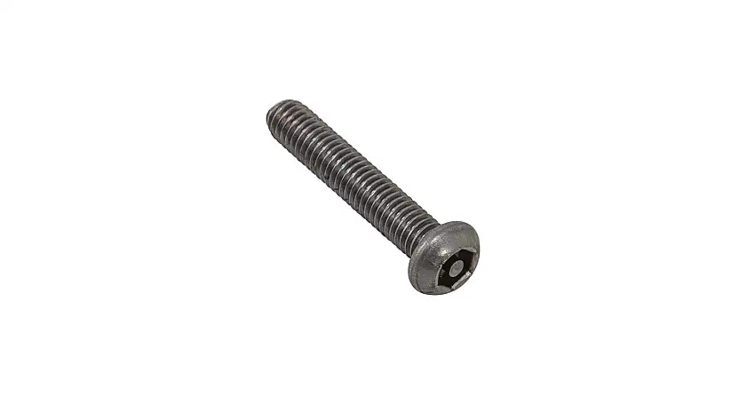 Rhino-Rack B064-BP M6 x 32mm Button Security Screw (Stainless Steel) (6 Pack)