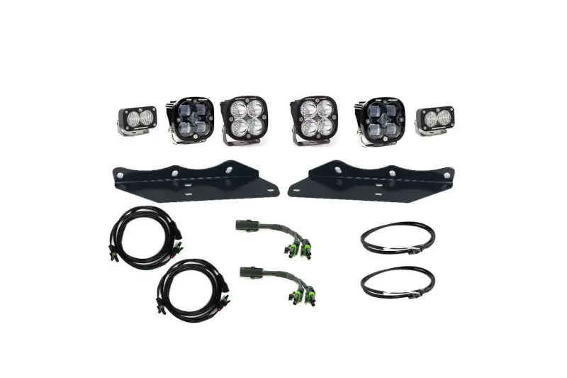 2017-2020 Ford F150Ford Raptor Baja Designs S2 SAE Sportsmen Pocket Fog Light Kit (Clear) | 448172