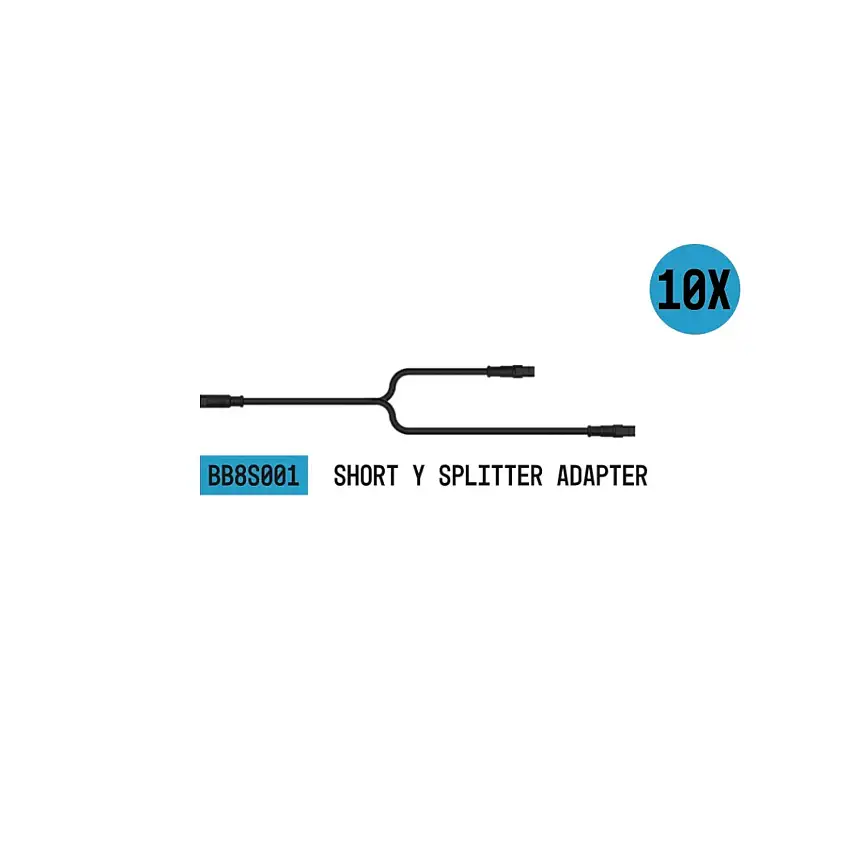 ARC Lighting BB8S001X StrobeLink™ Y Splitter Adapter Short, Bulk Pack (10EA)