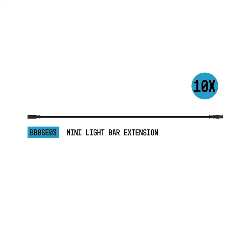 ARC Lighting BB8SE03X StrobeLink™ Extension Harness Type C, 7 Feet, for Mini Bars, Bulk Pack (10EA)