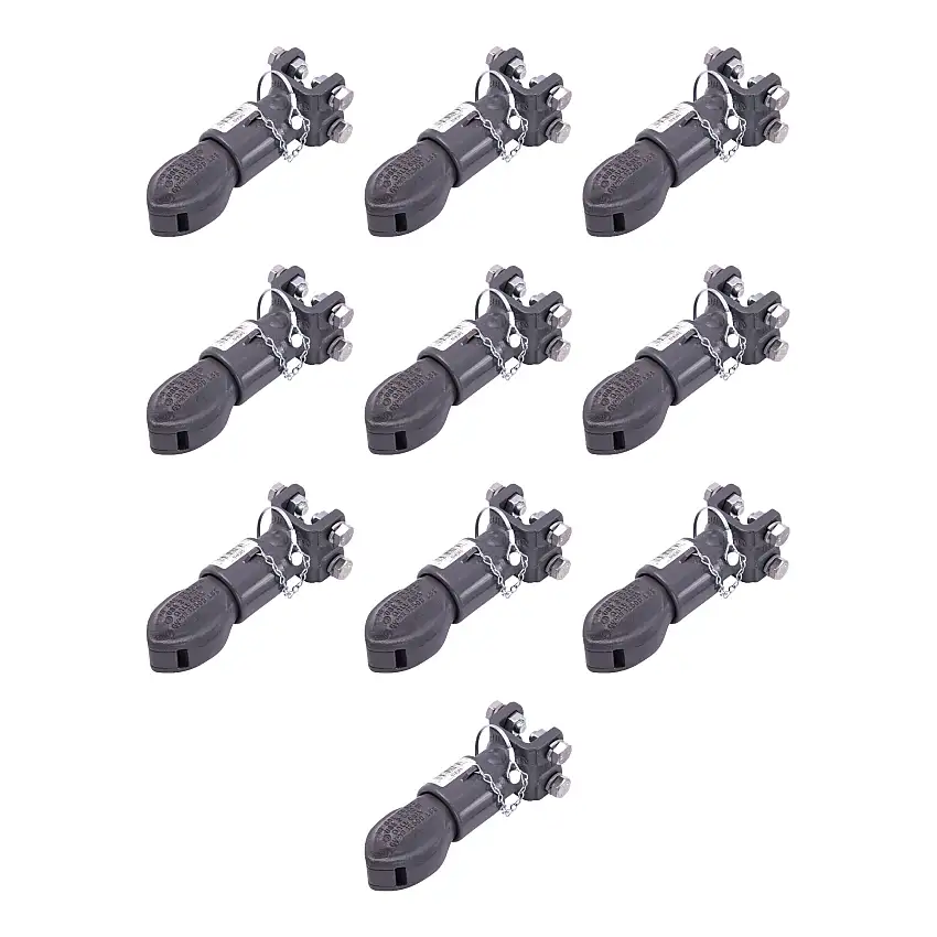 BULLDOG (10-Pack) Collar-Lok Adjustable Coupler, 2-5/16 Inch Diameter, 12,500 lbs. Capacity