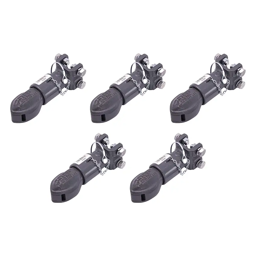 BULLDOG (5-Pack) Collar-Lok Adjustable Coupler, 2-5/16 Inch Diameter, 12,500 lbs. Capacity