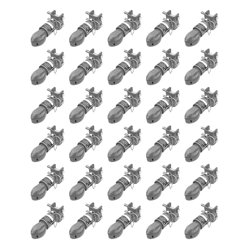 BULLDOG (30-Pack) Collar-Lok Adjustable Coupler, 2-5/16 Inch Diameter, 12,500 lbs. Capacity