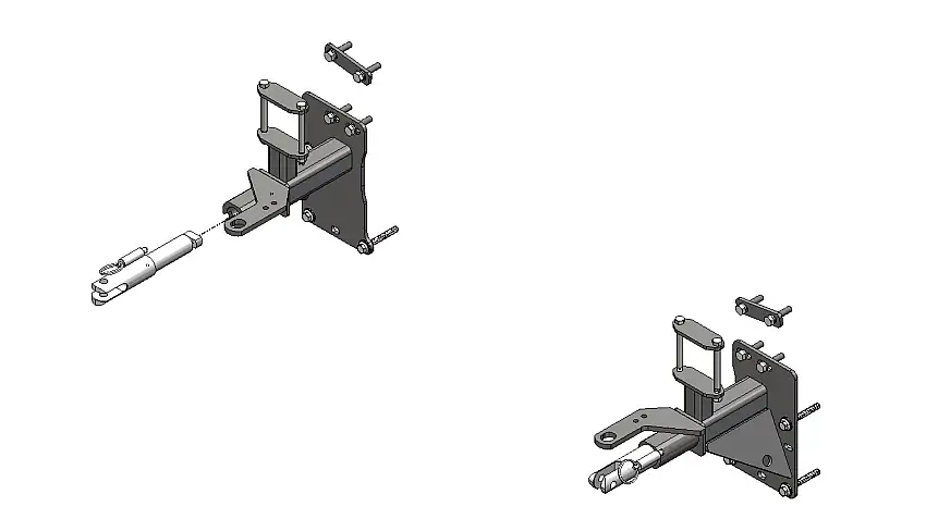 Blue OX BX1144 Tow Bar Base Plate