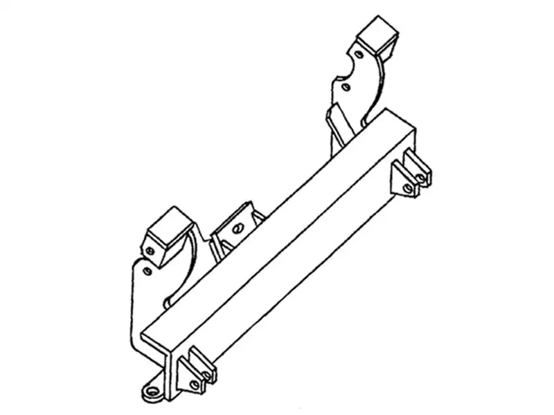 Blue OX BX3501 Tow Bar Base Plate