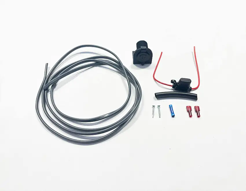 Blue OX BX88459 12 Volt Power Socket, Direct Wire Kit