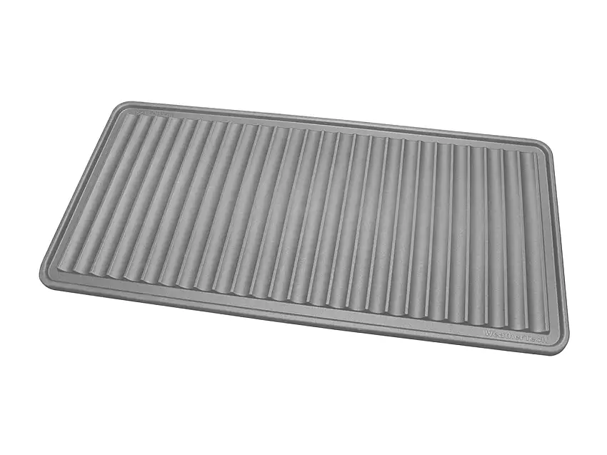 WeatherTech WeatherTech Boot Tray; 16 in. x 36 in.; Gray; Pre-Boxed IDMBT1BXG