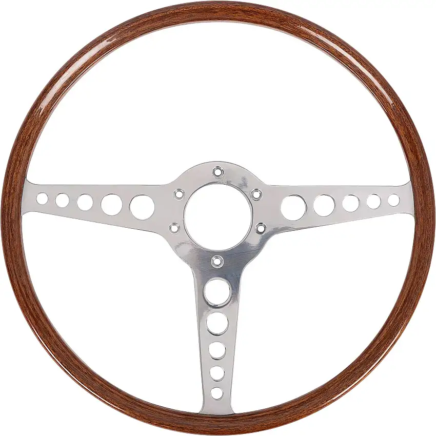 Steering Wheel, Early 3.8 E-Type, Original Cross-Section
