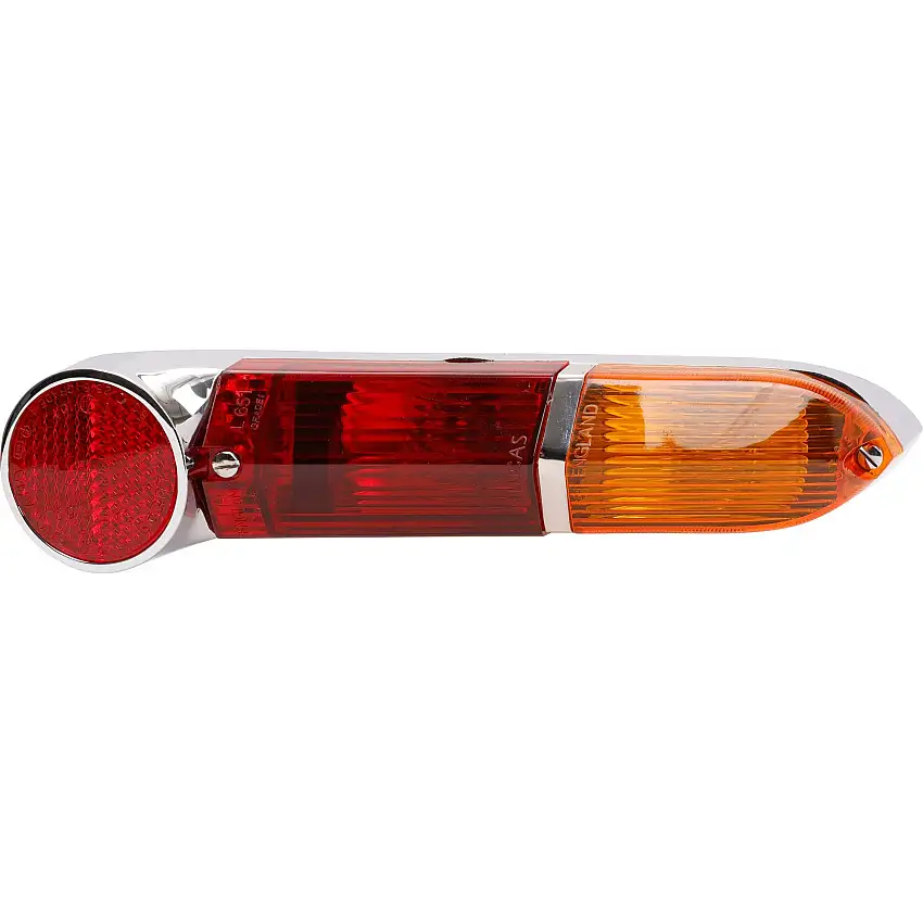 Tail Lamp Assembly, R/H, FHC, Red/Amber Lens