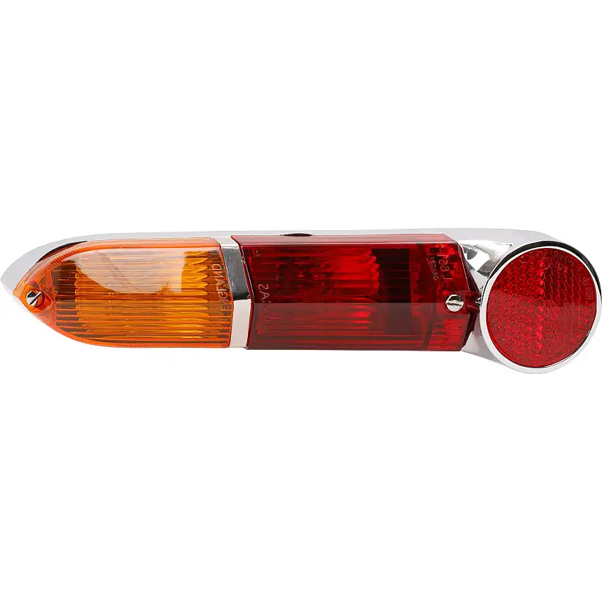 Tail Lamp Assembly, L/H, FHC, Red/Amber Lens