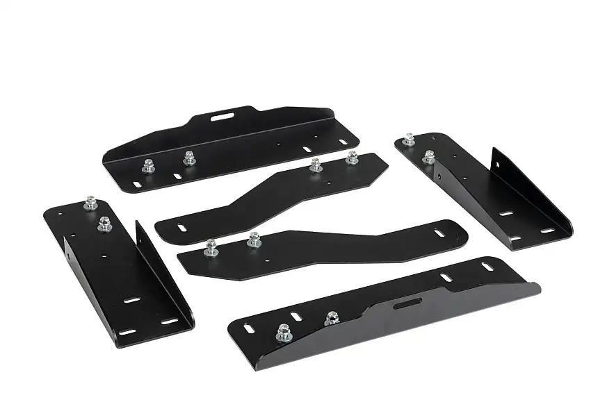 DECKED A0110-YCGB-BLK CargoGlide 1.0 Mounting Brackets