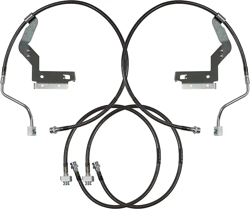 Carli 17-22 Ford F250/350 4x4 Ss Extended Brake Lines - 4.5"/5.5" Lift