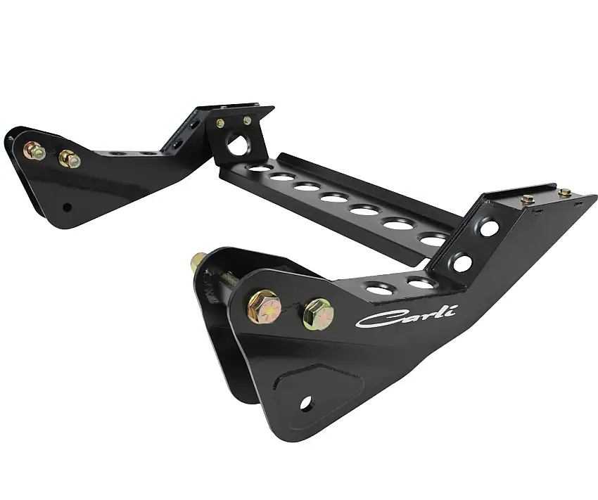Carli 05-16 Ford F250/350 4x4 Radius Arm Drop Bracket X-member Kit - 4.5" Lift