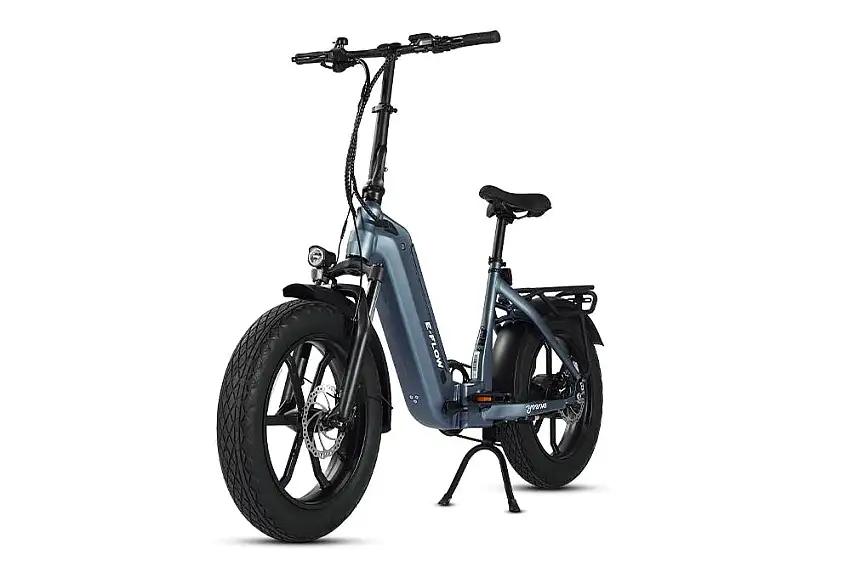 Young Electric 12803020DB E-Flow 750W Folding E-Bike, 20" All-terrain Fat Tire with 48V 20Ah Battery