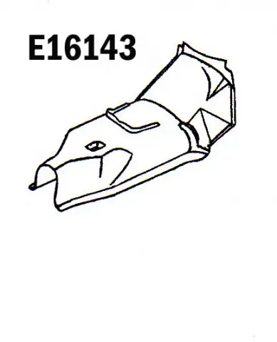 TUNNEL-TRANSMISSION-PRESS MOLDED-WHITE-61-62 (#E16143)