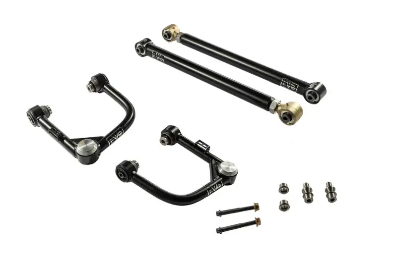 2021-2025 Ford Bronco EVO Manufacturing Stage 2 Enforcer Front Upper & Rear Lower Control Arms Kit | BR1001S2