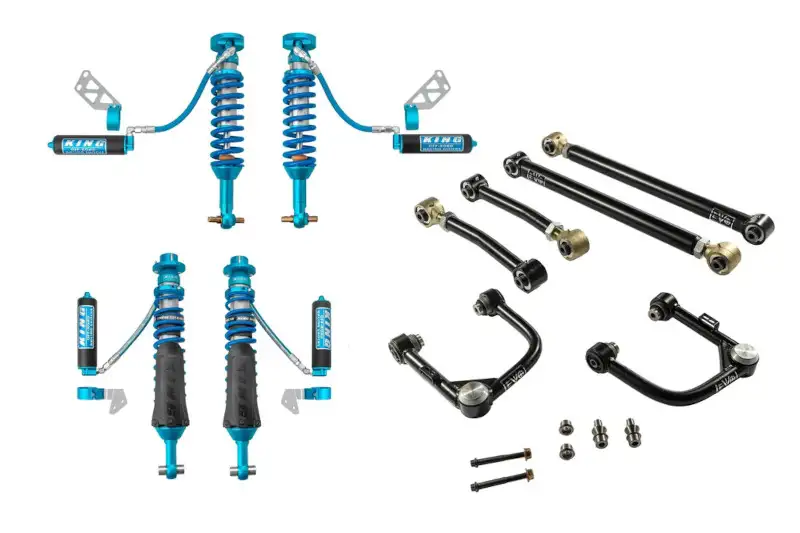 2021-2025 Ford Bronco EVO Manufacturing Stage 3 Lift Kit with King 2.5 Coilovers & Compression Adjusters | BR1001S3KA