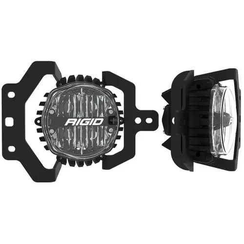 RIGID Industries 2018+ JEEP JL SPORT and SPORT S FOG MOUNT KIT W/1 SET 360-SERIES 4IN SAE YELLOW 37109