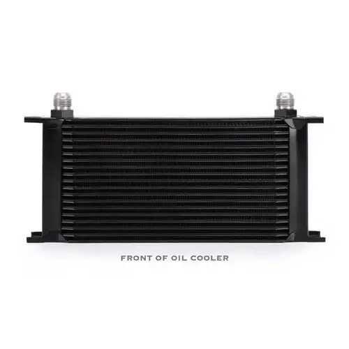 Mishimoto Universal 19 Row Oil Cooler, Black MMOC-19BK