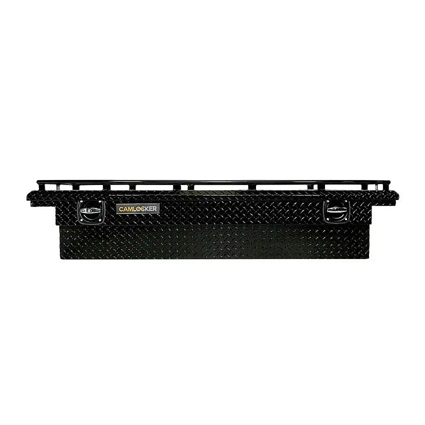 CamLocker S60LPRLGB 60" Crossover Tool Box - Low Profile Lid - with Rail - Gloss Black