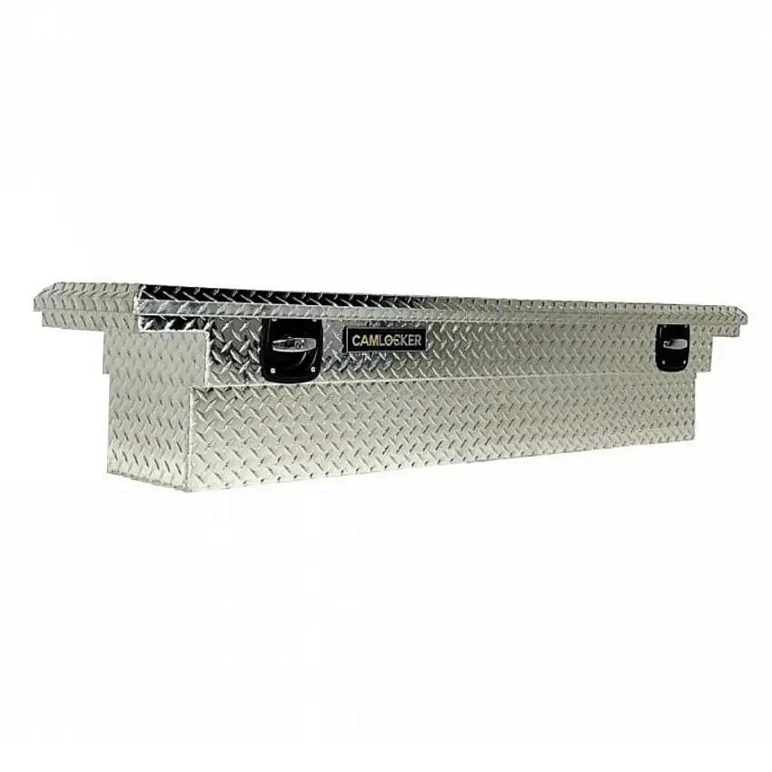 CamLocker SL71LP 71" SlimLine Crossover Truck Tool Box - Low Profile Lid - Polished