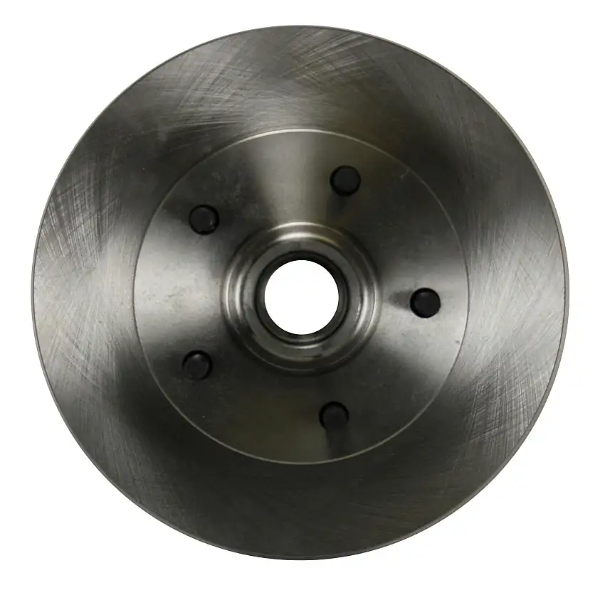 LEED Brakes FC1006-N605 Power Front Kit with Plain Rotors and Zinc Plated Calipers