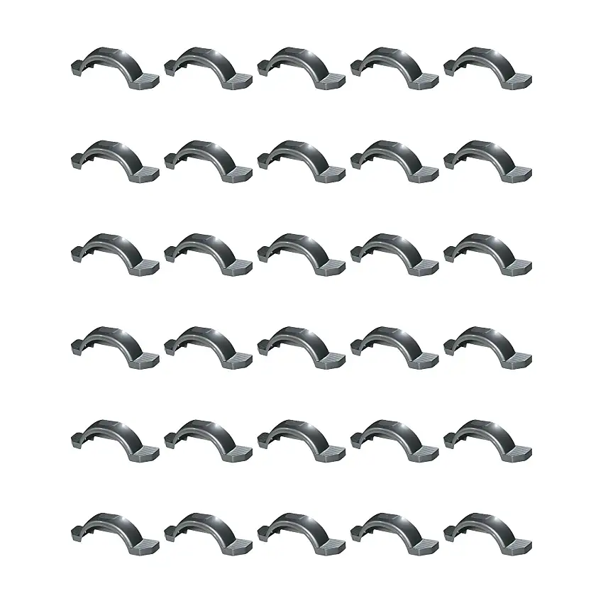 Fulton (30-Pack) Trailer Fender, 13 Inch Tire Size, Silver