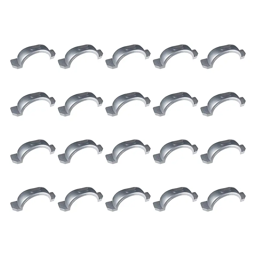 Fulton (20-Pack) Trailer Fender, 15 Inch Tire Size, Silver