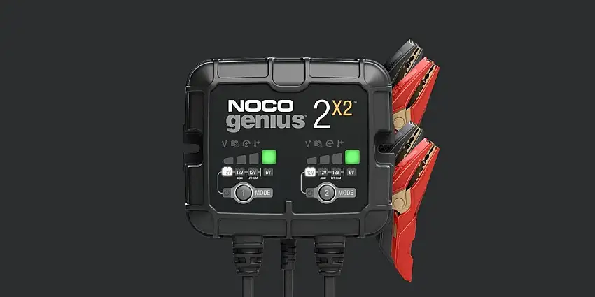 NOCO GENIUS2X2 4A 2-Bank Genius Battery Charger