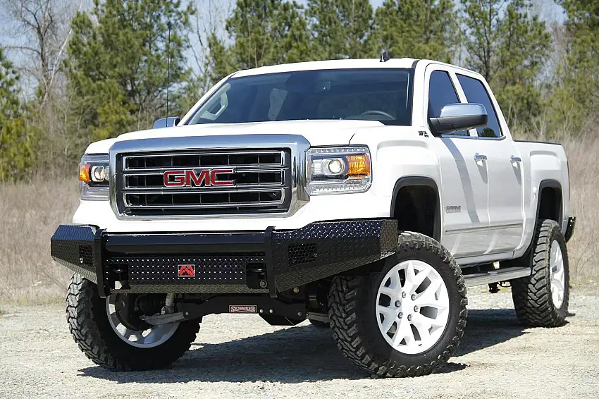 Fab Fours GM07-K2161-1 Black Steel Front Ranch Bumper