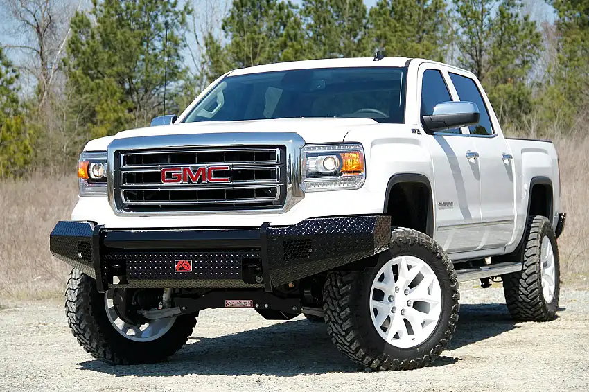 Fab Fours GS14-K3161-1 Black Steel Front Bumper