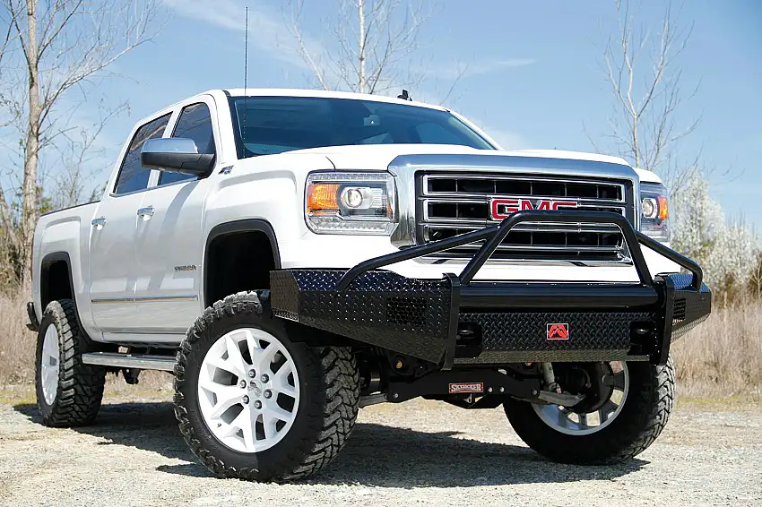 Fab Fours GS14-K3162-1 Black Steel Front Bumper