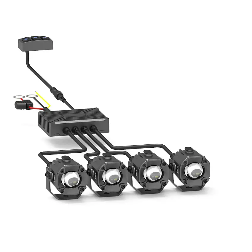 ARC Lighting 4114D Concept Pod Mini I, Dual Color White/Selected Yellow, Driving Beam (4 EA)