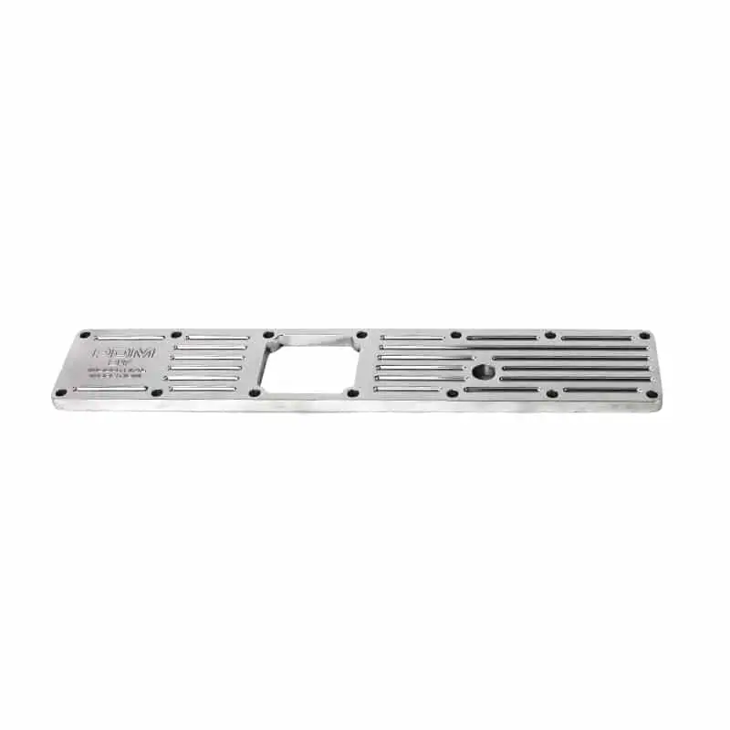 Industrial Injection Billet Intake Plate Polished Aluminum 89-07 Dodge 5.9L Cummins