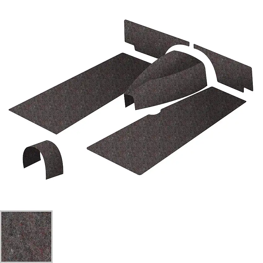 Carpet Underfelt Kit, XK120-150