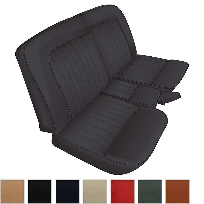 Front Seat & Box-Style Console Kit, XK140 Roadster