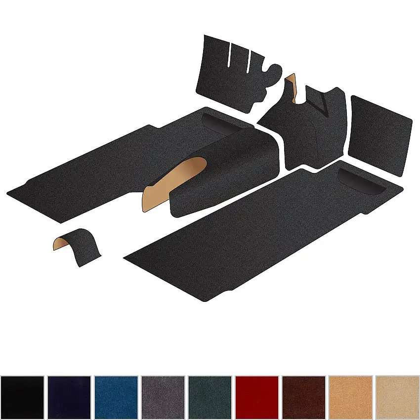 Carpet Set, XK140 FHC