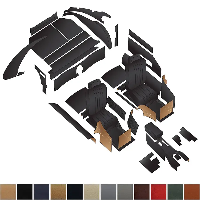 Interior Kit, E-Type Ser. II Coupe