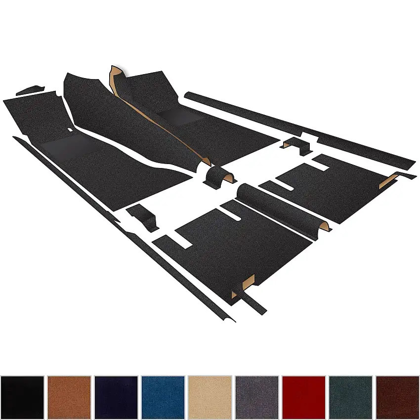 Carpet Set, Jaguar MK II, Automatic