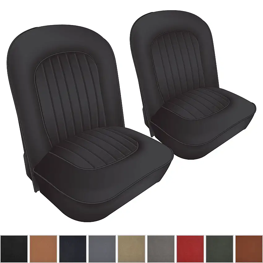 FRONT SEAT COVERS, Jaguar MK I, Bucket Front Seats