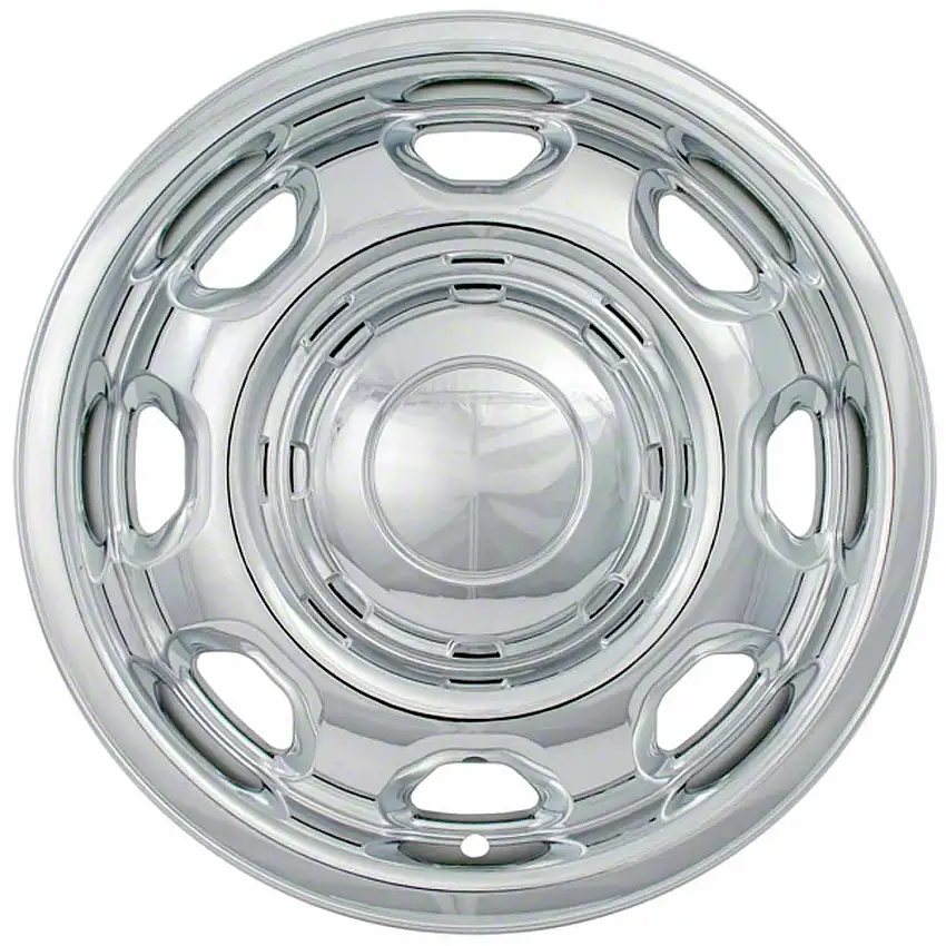 Coast to Coast International IWCIMP80X 17 Inch 8 Slot Chrome Set Of 4 Steel Wheels